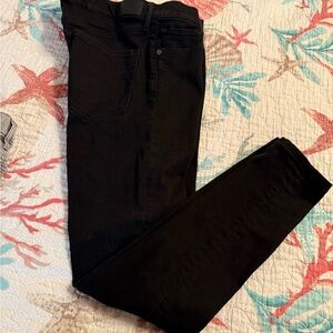 Express Black Skinny Jeans Modern Fit
